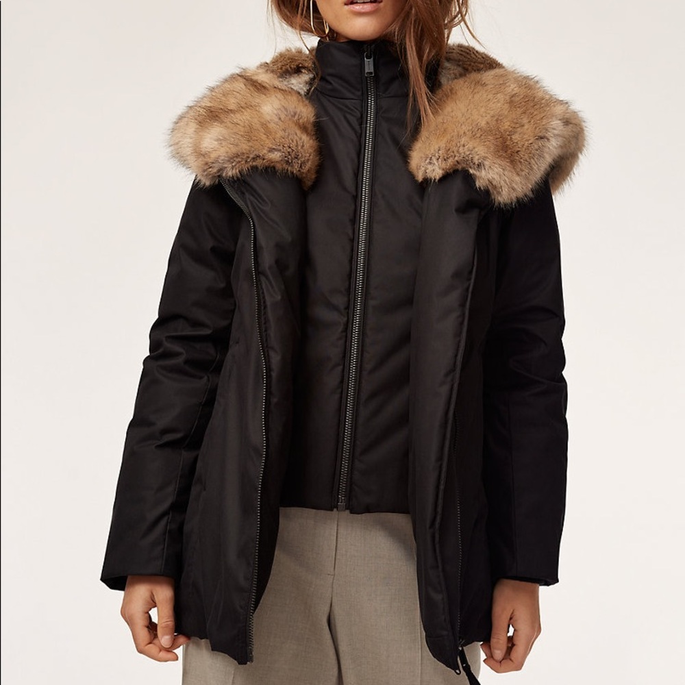 Chamonix Parka Aritzia Black ⬛️Goosedown waterproof